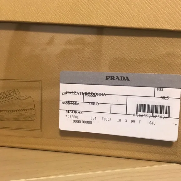 PRADA espadrille sneakers - Picture 9 of 9